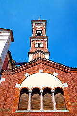 Image showing monument    in italy europe old  stone 