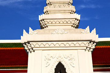 Image showing asia  thailand  in    sunny  temple      mosaic