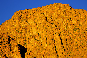 Image showing in todra africa morocco 