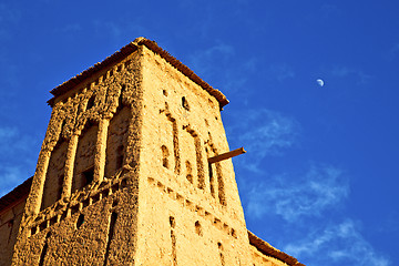 Image showing africa  in histoycal maroc  old moon