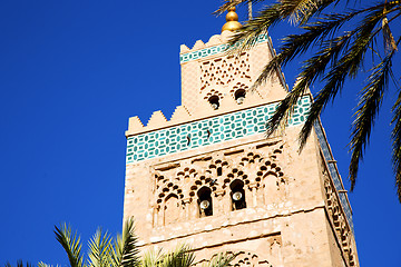 Image showing history in  africa  minaret religion and the   sky