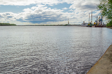 Image showing On the river bank  