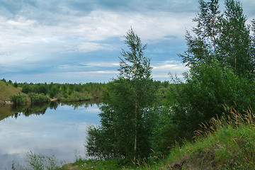 Image showing by the river   