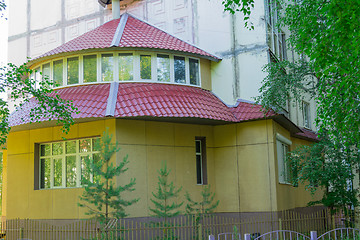 Image showing House with outbuilding  