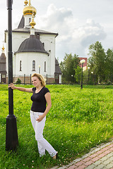 Image showing Portrait of a woman