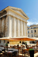 Image showing Roman temple in Nimes France