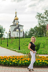 Image showing Portrait of a woman