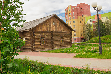 Image showing Wooden house   