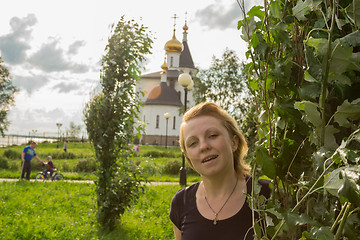 Image showing Portrait of a woman