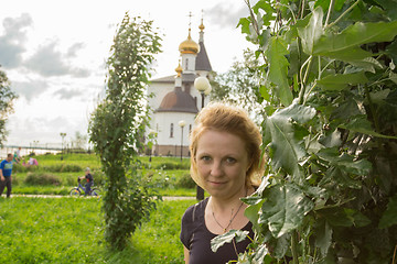 Image showing Portrait of a woman