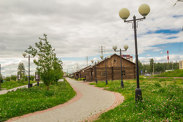 Image showing Wooden house   