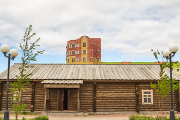 Image showing Wooden house   