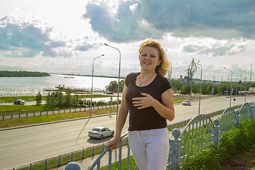 Image showing Portrait of a woman