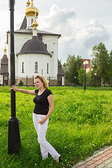 Image showing Portrait of a woman