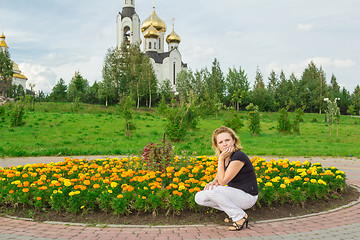 Image showing Portrait of a woman