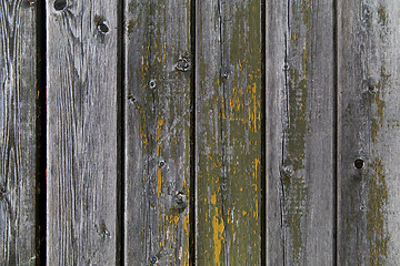 Image showing old wooden boards background