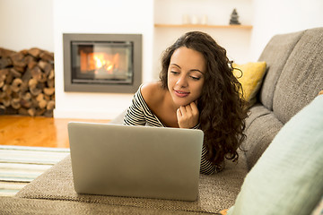 Image showing Working at home