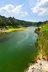 Image showing River Gard in southern France