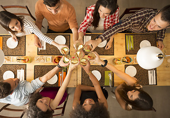 Image showing Friends having a toast