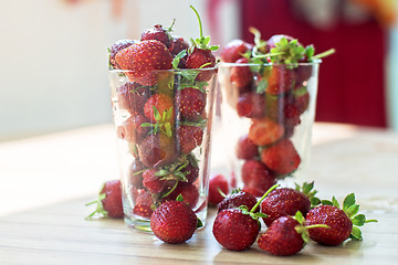 Image showing Fresh ripe strawberry 