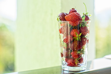 Image showing Fresh ripe strawberry 
