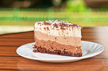 Image showing tasty piece of cake 