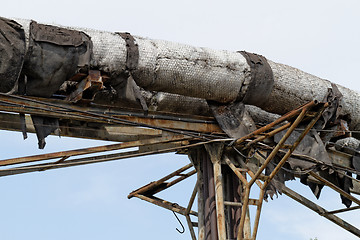 Image showing Industrial posts