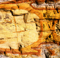 Image showing  texture rock abstract lanzarote