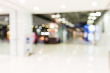 Image showing Blur background of luxury store  