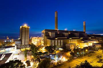 Image showing Cement factory