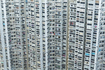 Image showing Hign density residential building in Hong Kong