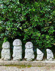 Image showing Nagomi Jizo in temple