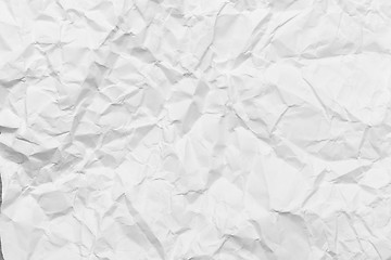 Image showing Wrinkled paper texture 