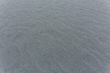 Image showing Sand ripples at the beach