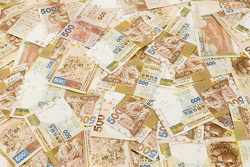 Image showing Five Hundred Hong kong Dollars