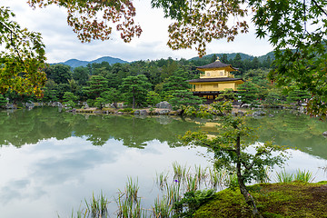 Image showing Kinkaku-ji temple in Kyoto, Japan