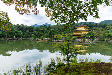 Image showing Temple of the Golden Pavilion in japan