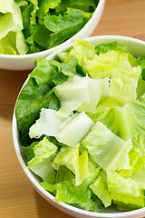 Image showing Lettuce salad