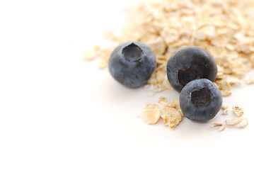 Image showing Blueberry oats