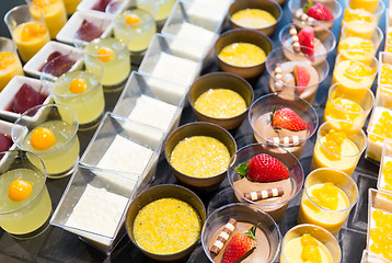 Image showing Assortment of sweets