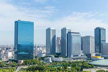 Image showing Building and cityscape in Osaka