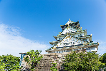 Image showing Castle in Japan, osaka