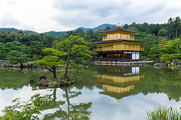 Image showing Golden Pavilion in Kyoto