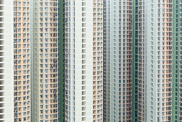 Image showing Public housing in Hong Kong