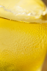 Image showing Iced Beer close up