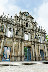 Image showing Ruin of St. Paul Church