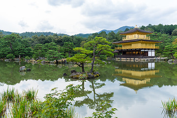 Image showing Golden Pavilion in Kyoto