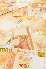 Image showing Thousand Hong Kong Dollar