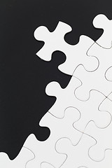 Image showing Puzzle on black background