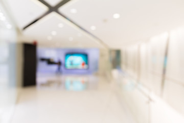 Image showing Abstract background of shopping center, shallow depth of focus